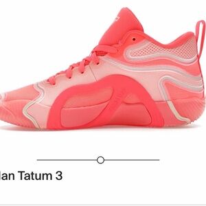 Jordan Tatum 3 Coral Pink Sneakers men’s size 8.5, women’s size 10